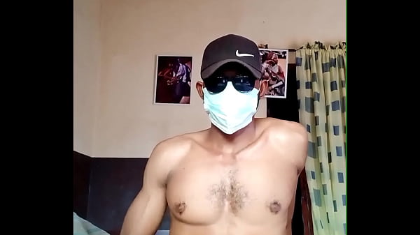 Hot Nigerian Guy Wanking, Thrusting and Showing his Ass while Home alone