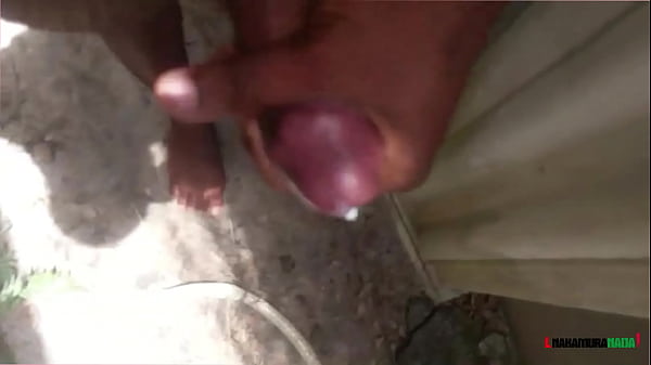 Young Boy fucked by wife at the backyard while husband was in the house watching tv