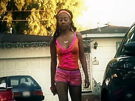 Ebony Couple Get Freaky Together