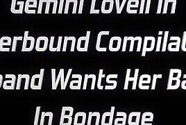 Gemini Lovell In Ebony Bondage