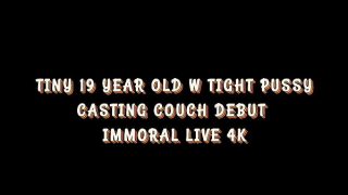 Cutie Kharlie Stone’s First Porn Casting Turns Into Hardcore Fucking!