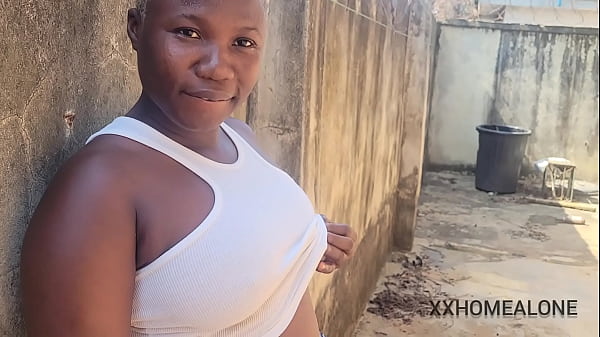 Horny big ass Nimi caught masturbating in public.