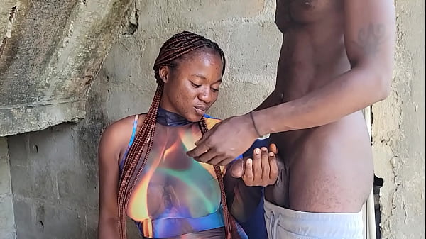 Me and my neighbor fucking outside