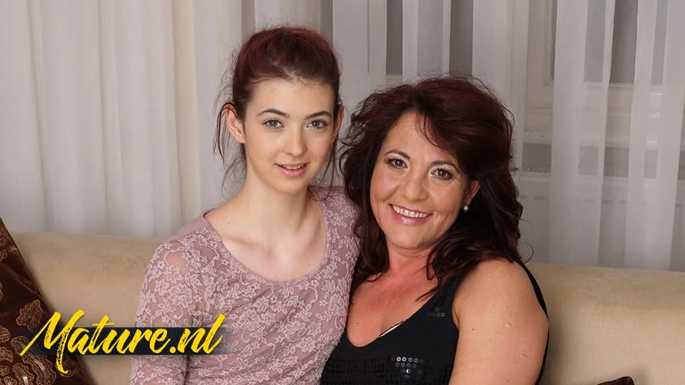 18 Year Old Student Tera Link Has a Lot Of Fun With Her Hairy Mature Tutor Red Mary!