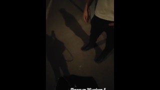 Miiana -DEFI Je BAISE  un INCONNU  sur un parking devant mon MARI COCU